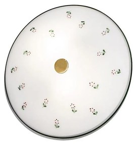 Kolarz 731.U12.4.70- Stropné svietidlo NONNA 2xE14/60W/230V pr.32 cm zelená/mosadz