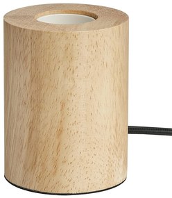 STILO Stolná lampa drevená guľatá 11 cm