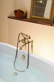 Sapho Sapho, ANTEA nástenná vaňová batéria kompletná, bronz, 3016