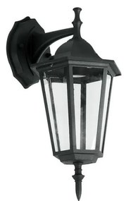 Vonkajšia nástenná lampa 1xE27/40W/230V IP44 čierna