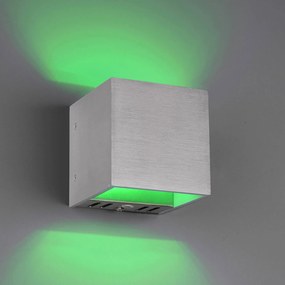 Trio WiZ Figo smart LED svetlo brúsený hliník