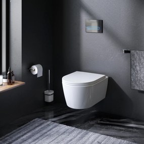 Závesné WC AM.PM Func CFA1700SC bezokrajové, so sedadlom Microlift, biele