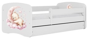 Dětská postel Babydreams medvídek bílá