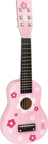 Kytara s květy GUITAR růžová