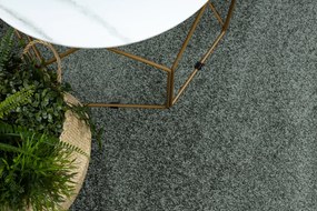 Okrúhly koberec INDUS 27 zelený, melanž