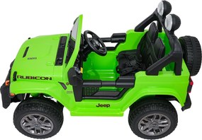 Ramiz Jeep Wrangler Rubicon LIFT elektrické autíčko pre deti zelené