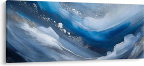 Obraz - Abstrakcia oceánu (120x50 cm)