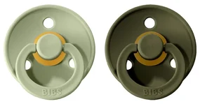 BIBS Colour cumlíky z prírodného kaučuku veľkosť 1: Sage - Hunter Green