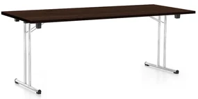 Skladací stôl 200 x 80 cm, wenge