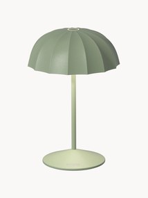 Malá prenosná stolová LED lampa do exteriéru Ombrellino