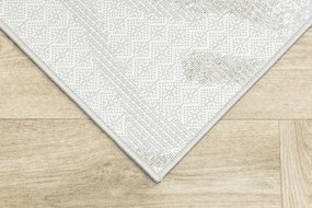 Koberec Haga 04720A svetlosivý / krémový / béžový