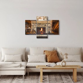 Obraz krbu (90x60 cm)