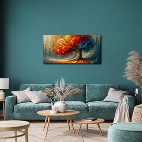 Obraz jesenný strom života v pohybe