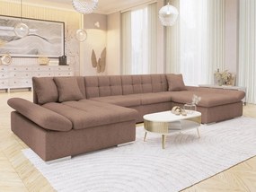 Rozkladacia rohová sedačka Agata, Dostupné poťahy: ekokoža Soft 011 + Lux 06 + Lux 5