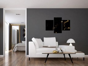 Obraz - Zlaý dekor (90x60 cm)
