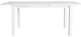 Rozkladací jedálenský stôl LIAM biely
