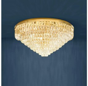 Eglo 39461 - Stropné svietidlo VALPARAISO 25xE14/40W/230V zlatá