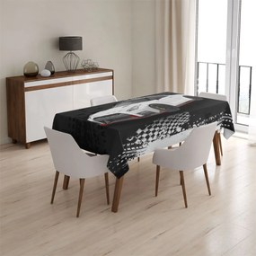 Sablio Obrus Nissan GTR 35 Čierny - 130x130 cm