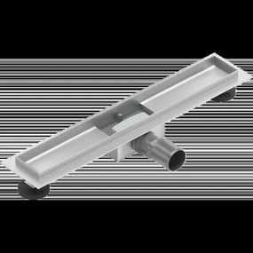 Mexen Flat teleso odtokového žľabu 50 cm, chrómová - 1015050