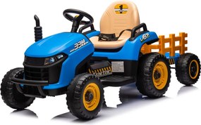 LEAN CARS Elektrický traktor BBH-030 modrý