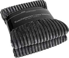 Deka Prag 150x200 cm, šedá