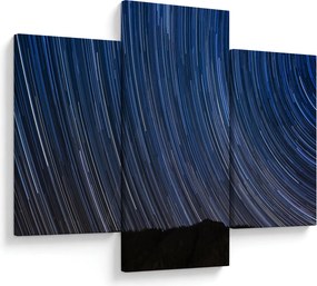 Obraz nočných hviezd a oblohy (90x60 cm)