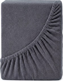 4Home froté prestieradlo Perfect antracit, 90 x 200 cm