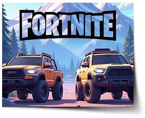Sablio Plagát FORTNITE Off-road autá - 60x40 cm