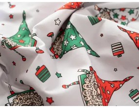 Carbotex Vianočná obliečka na vankúšik 40 × 40 cm – Vánoční skřítci