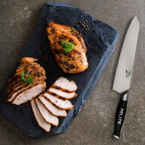 Zelite Infinity by Klarstein Comfort Pro, 9" nôž kiritsuke, 56 HRC, nehrdzavejúca oceľ