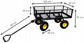 Záhradný transportný vozík GARDEN LINE WOZ6841