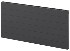 Mexen, panelový radiátor Mexen Line CL11 600 x 1600 mm, bočné pripojenie, 1253 W, antracit - W411L-060-160-66