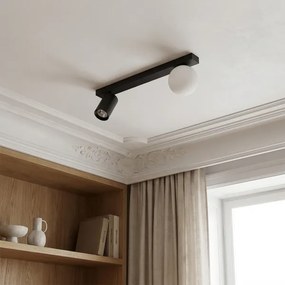 Brilagi - Bodové svietidlo SELE BALL 1xGU10/30W/230V + 1xG9/10W čierna