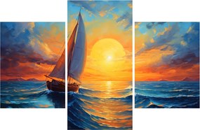 Obraz - Plachetnica (90x60 cm)