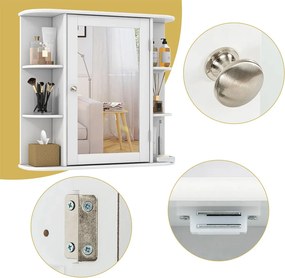 Zrkadlová úložná skriňa do kúpeľne