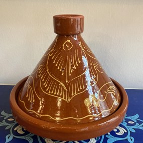 Marocký tažín Khalil farebný Ø 30cm
