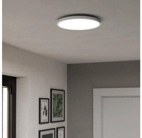 Eglo 901471-LED RGBW St. kúpeľ. svietidlo ROVITO-Z 13,9W/230V pr.30 cm IP44 biela