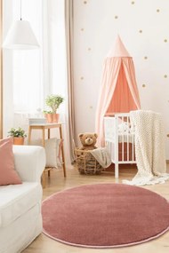 Koberec FD Lush Lola rúžový kruh
