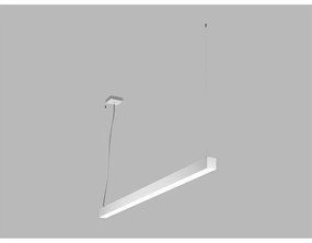 LED 2 Závesné vnútorné stropné svietidlo NOLI D.150 cm biele