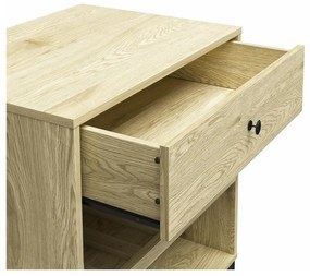 Vinotéka v dekore borovice v prírodnej farbe na 6 fliaš, 60x83 cm Tamlin - Queer Eye