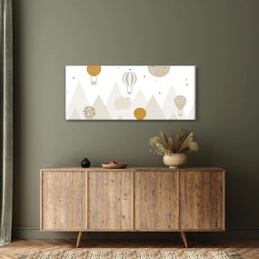 Obraz - Lietajúce balóny (120x50 cm)