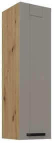 Horná kuchynská skrinka Lucid 30 G-108 1F (korpus: dub artisan + front: mdf claygrey). Vlastná spoľahlivá doprava až k Vám domov. 1134709