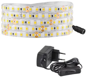 LED Vonkajší pásik 3m LED/23W/24V/230V 4000K IP65