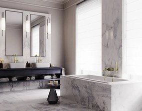 Besco Akrylátová obdĺžniková vaňa Talia Slim 150x70 (160x75, 170x75) BESCO-Rozmery: 150x70, BESCO-Farba: Biela
