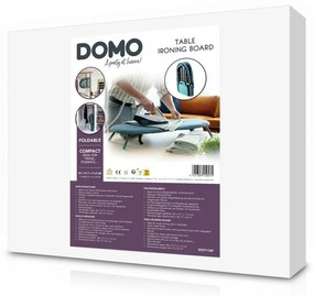 DOMO DO7116P skladacia žehliaca doska, modrá