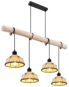 Globo 15442-4H - Luster na lanku REX 4xE27/60W/230V