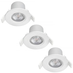 Philips - SADA 3x LED Stmievateľné kúpeľňové svietidlo LED/5W/230V 2700K IP65