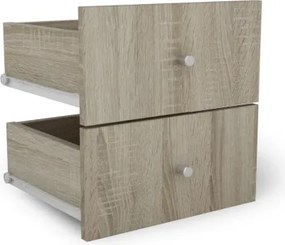 Sada zásuviek (2 ks) Jerry, dub sonoma%