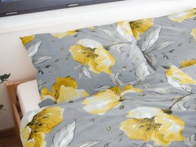 Polášek Krepové obliečky Rozkvitnutý kvet - 70 x 90 cm