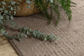 Koberec TEXTURA 488.20.LA600 Osta hnedý